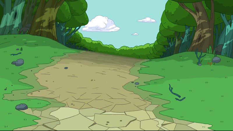 forest path scene