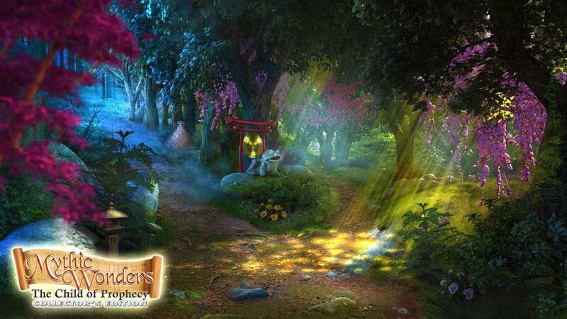 Forest Path with Shrine