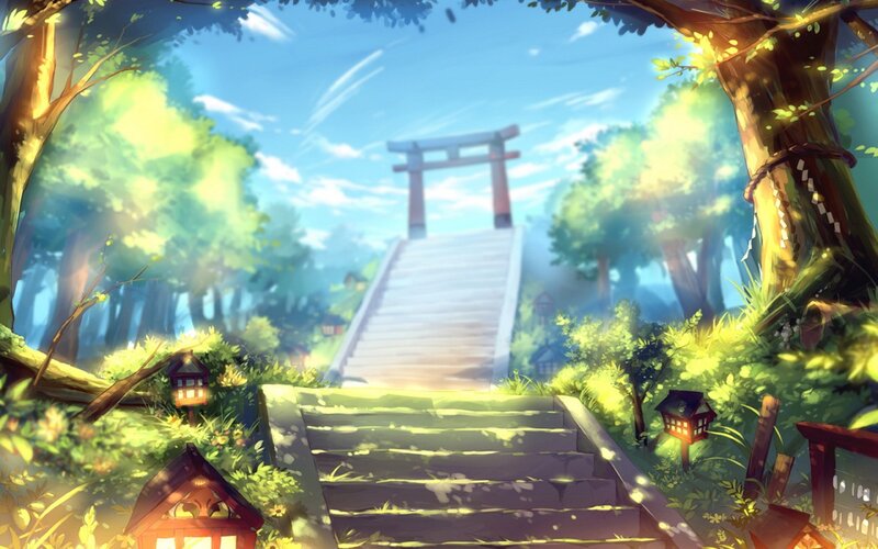 Forest Shrine Steps
