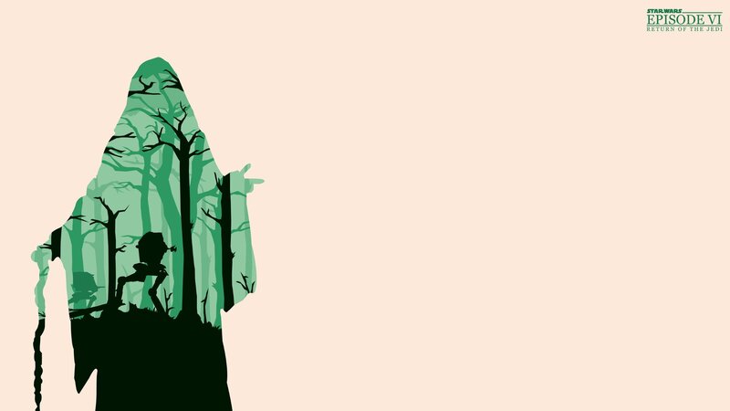 forest silhouette artwork
