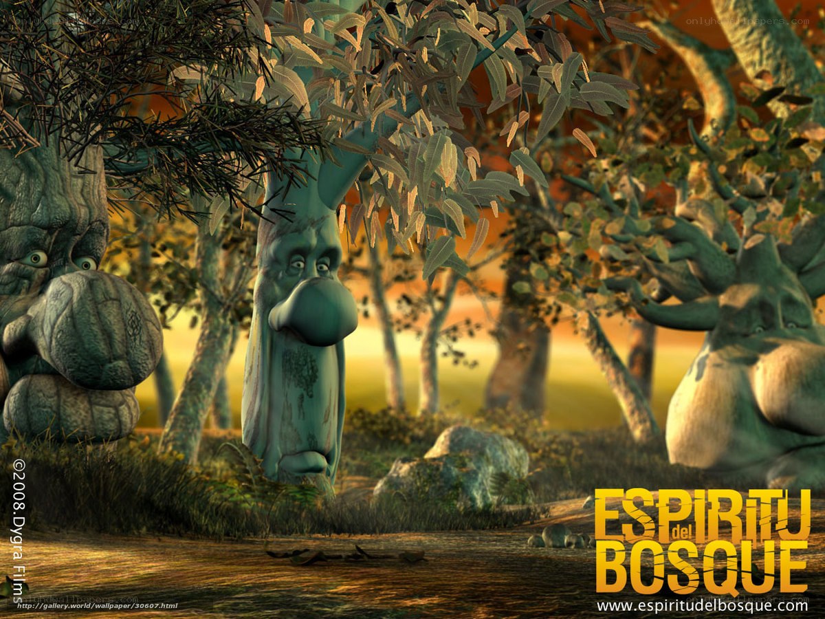 Forest Spirit animation scene