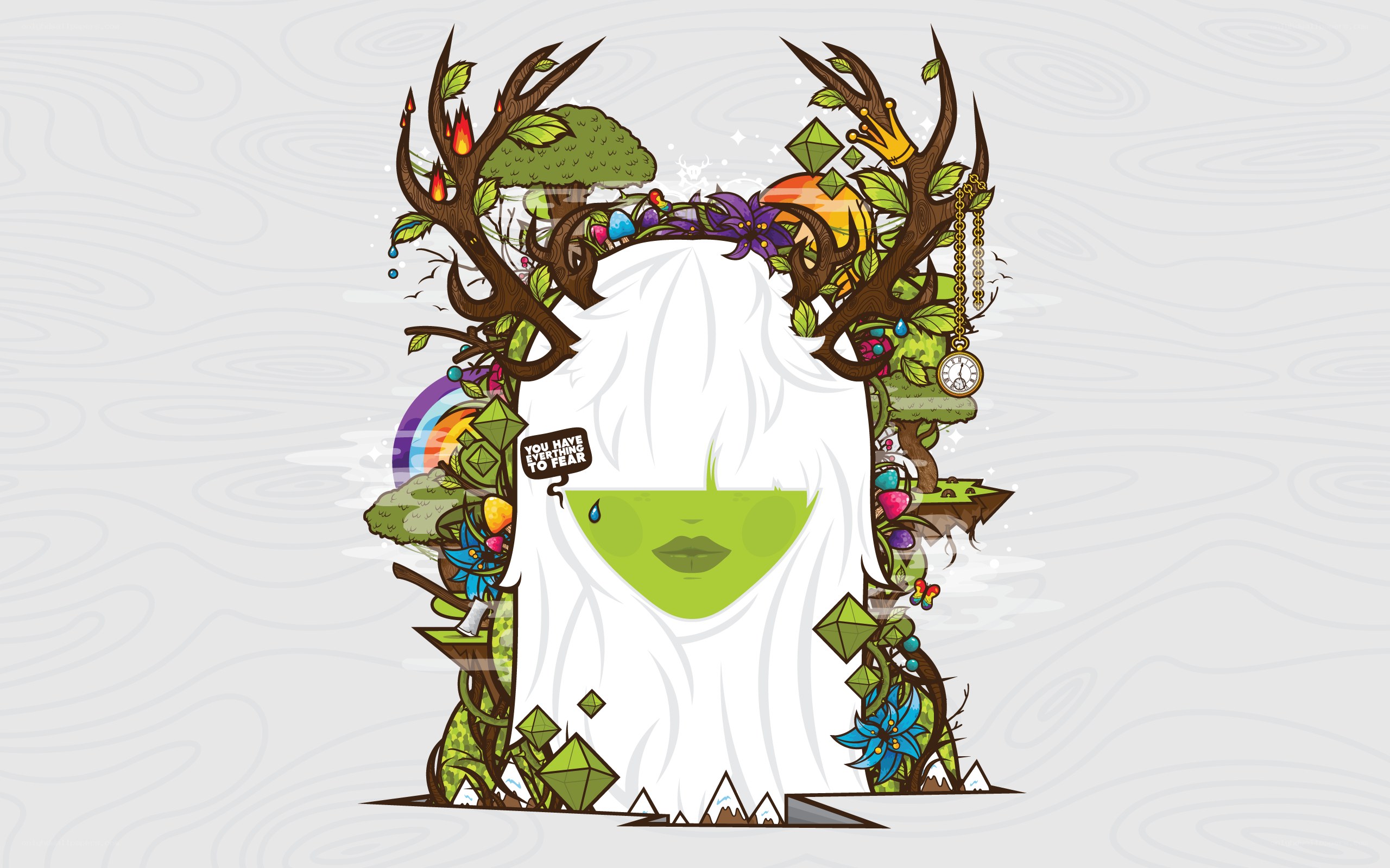 forest spirit portrait