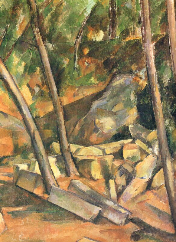 Forest with Rocks and Trees