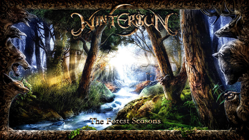 Forest with Stream — Green
