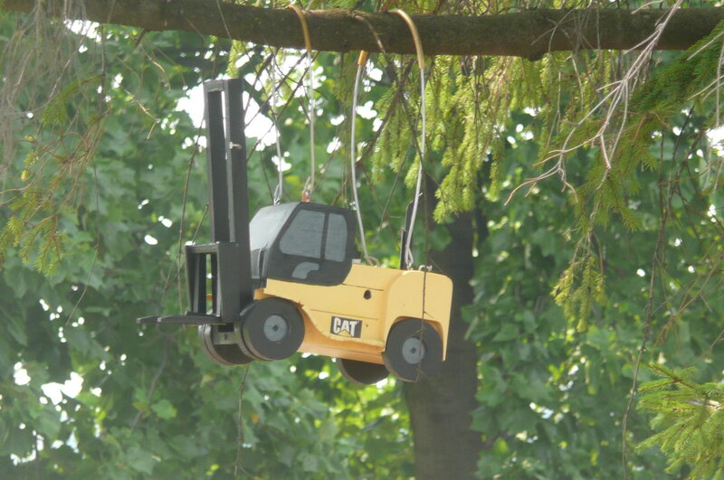 Forklift Birdhouse