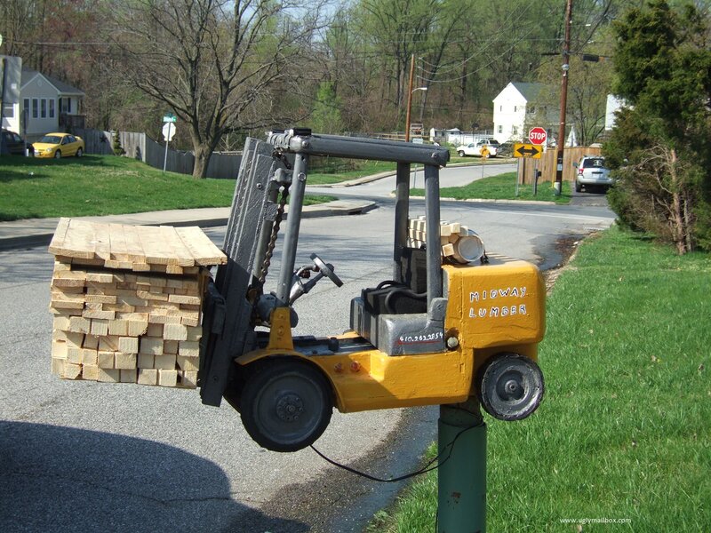 Forklift Mailbox