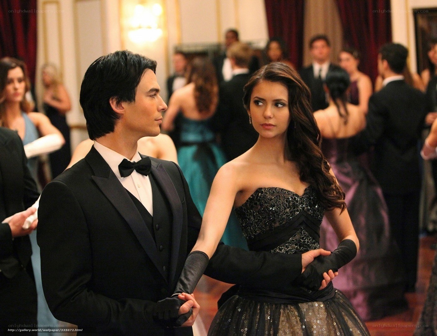 formal dance scene