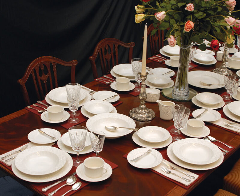 Formal Dinner Table Setting