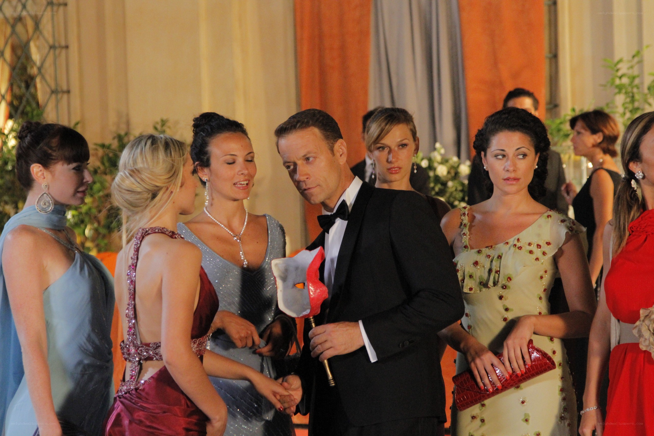 Formal event with guests