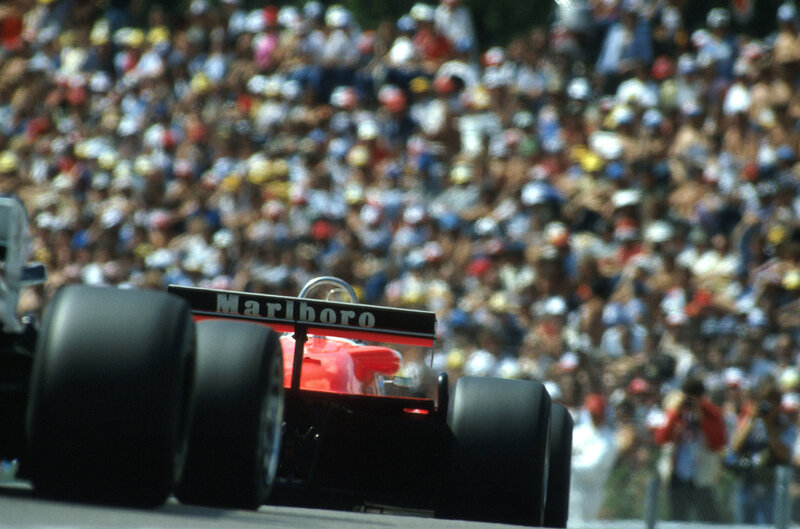 Formula 1 car at a race