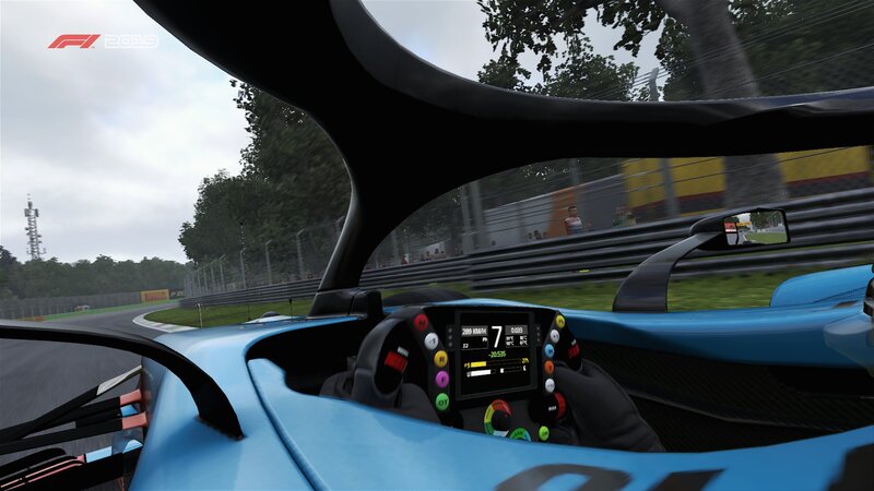 Formula 1 Car Cockpit
