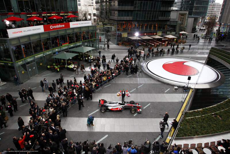 Formula 1 car launch event