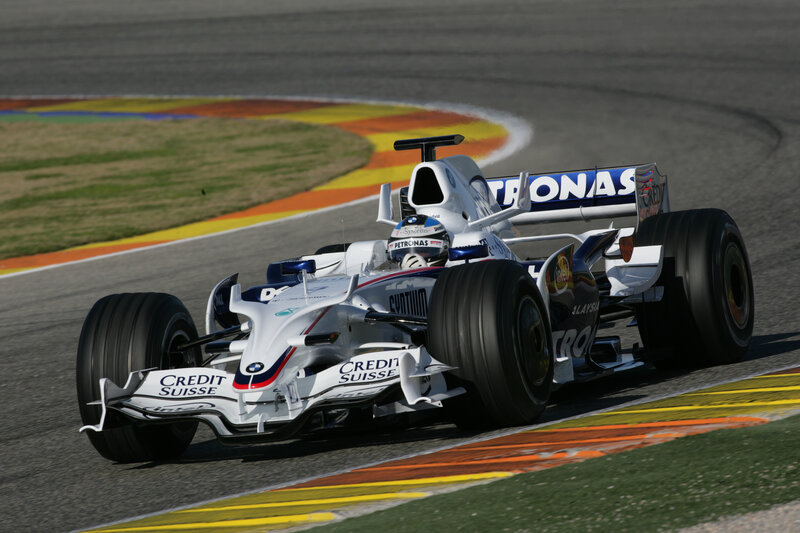 Formula 1 car on a racetrack