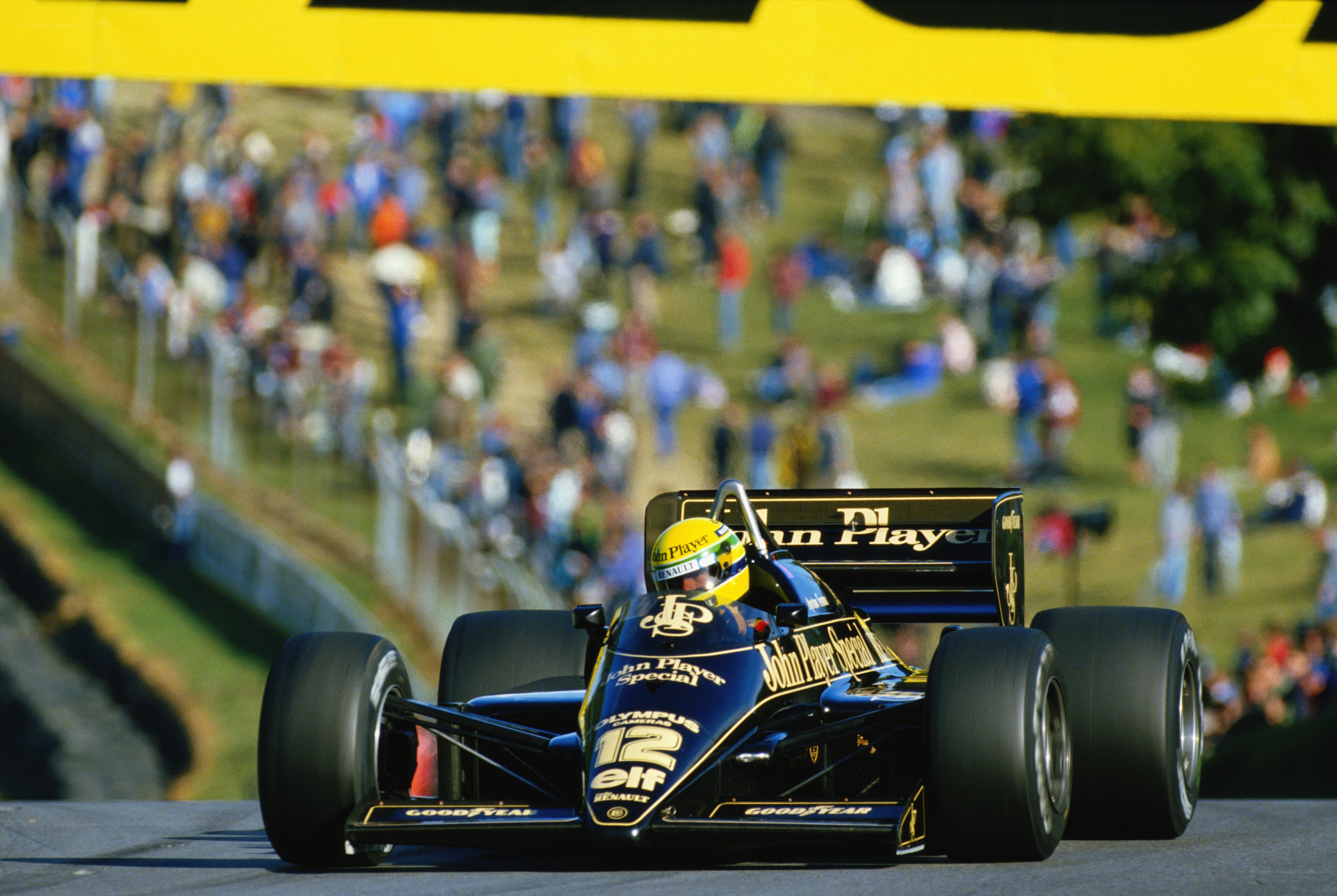 Formula 1 car on a racetrack