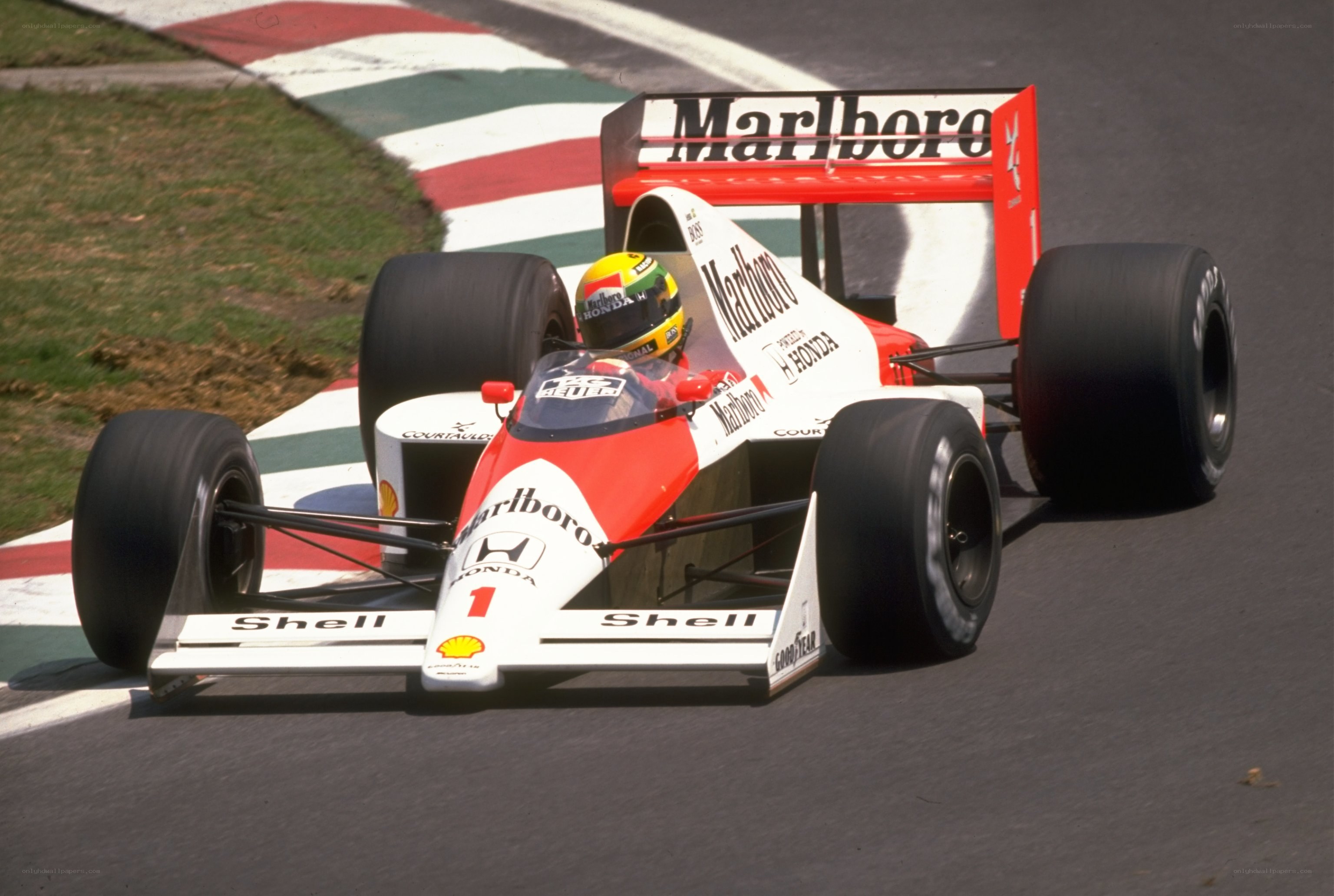 Formula 1 car on track