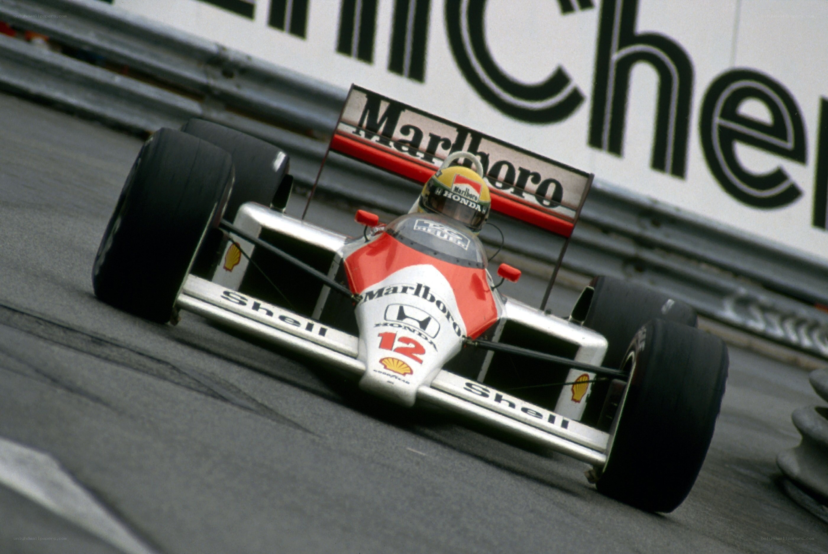 Formula 1 car on track