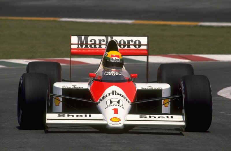 Formula 1 car on track