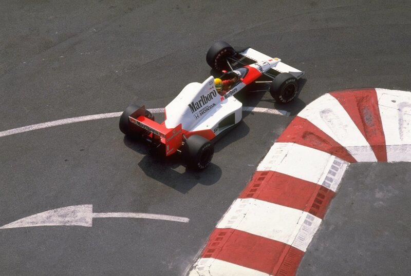 Formula 1 car on track