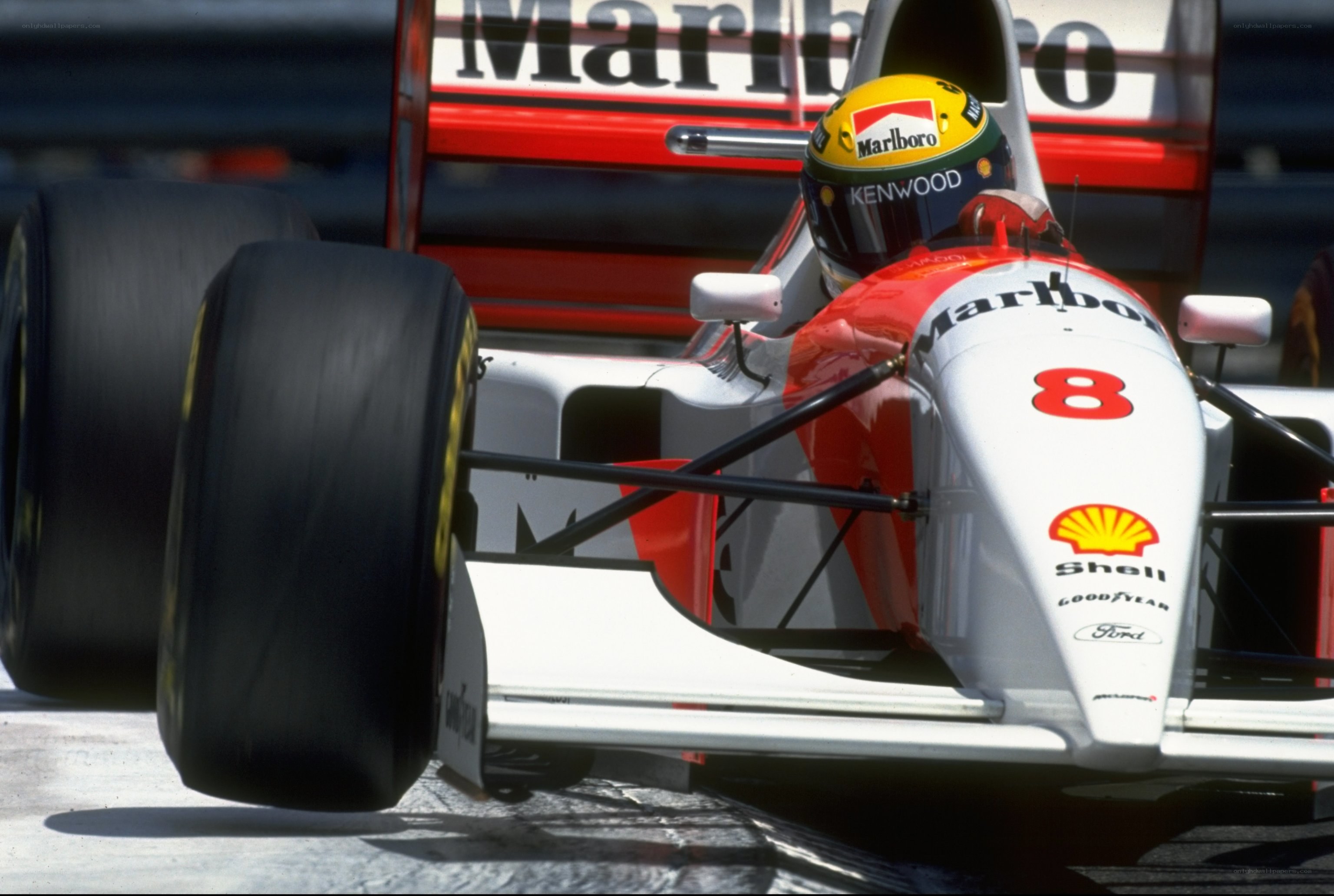 Formula 1 car on track