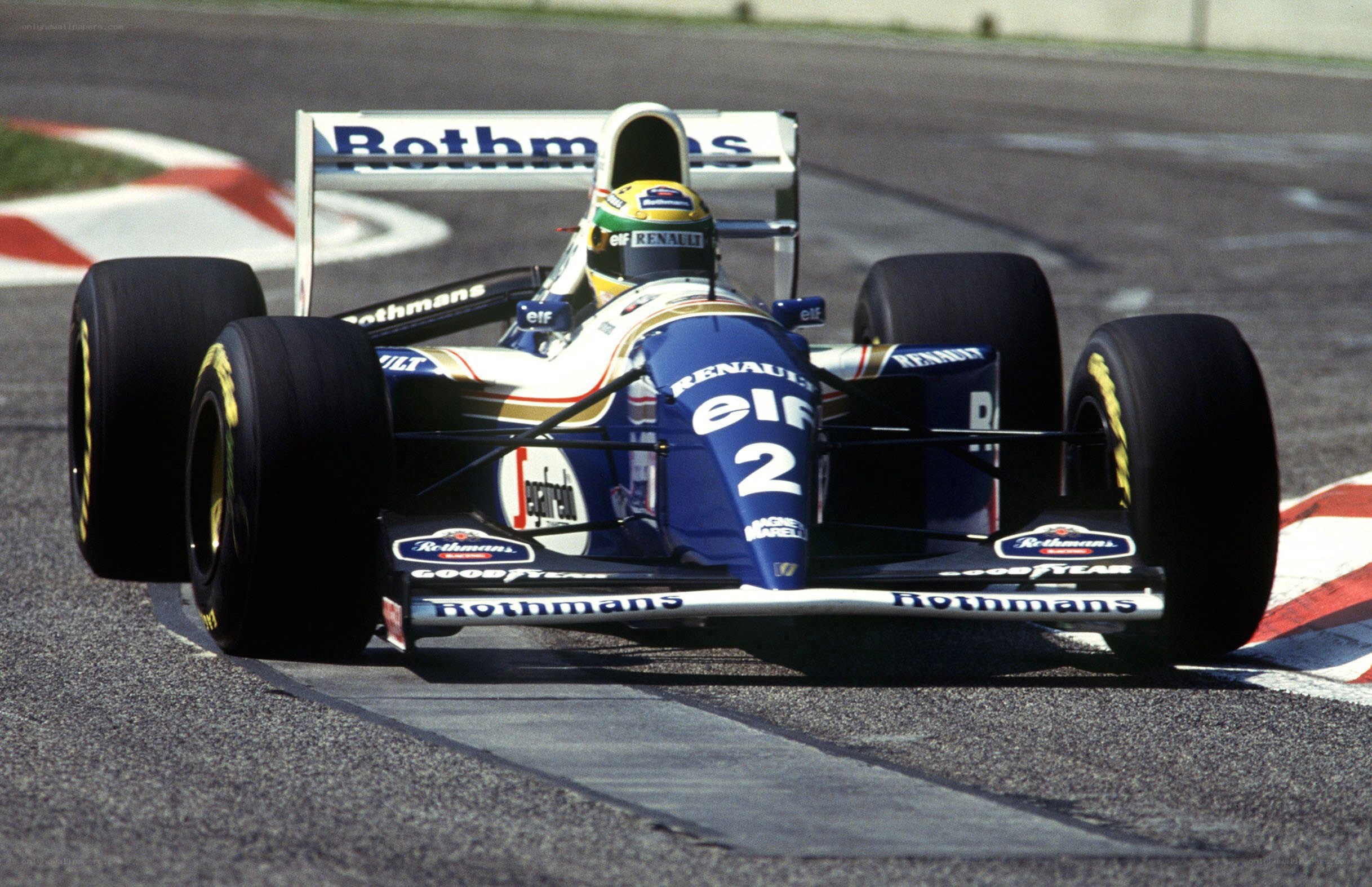 Formula 1 car on track