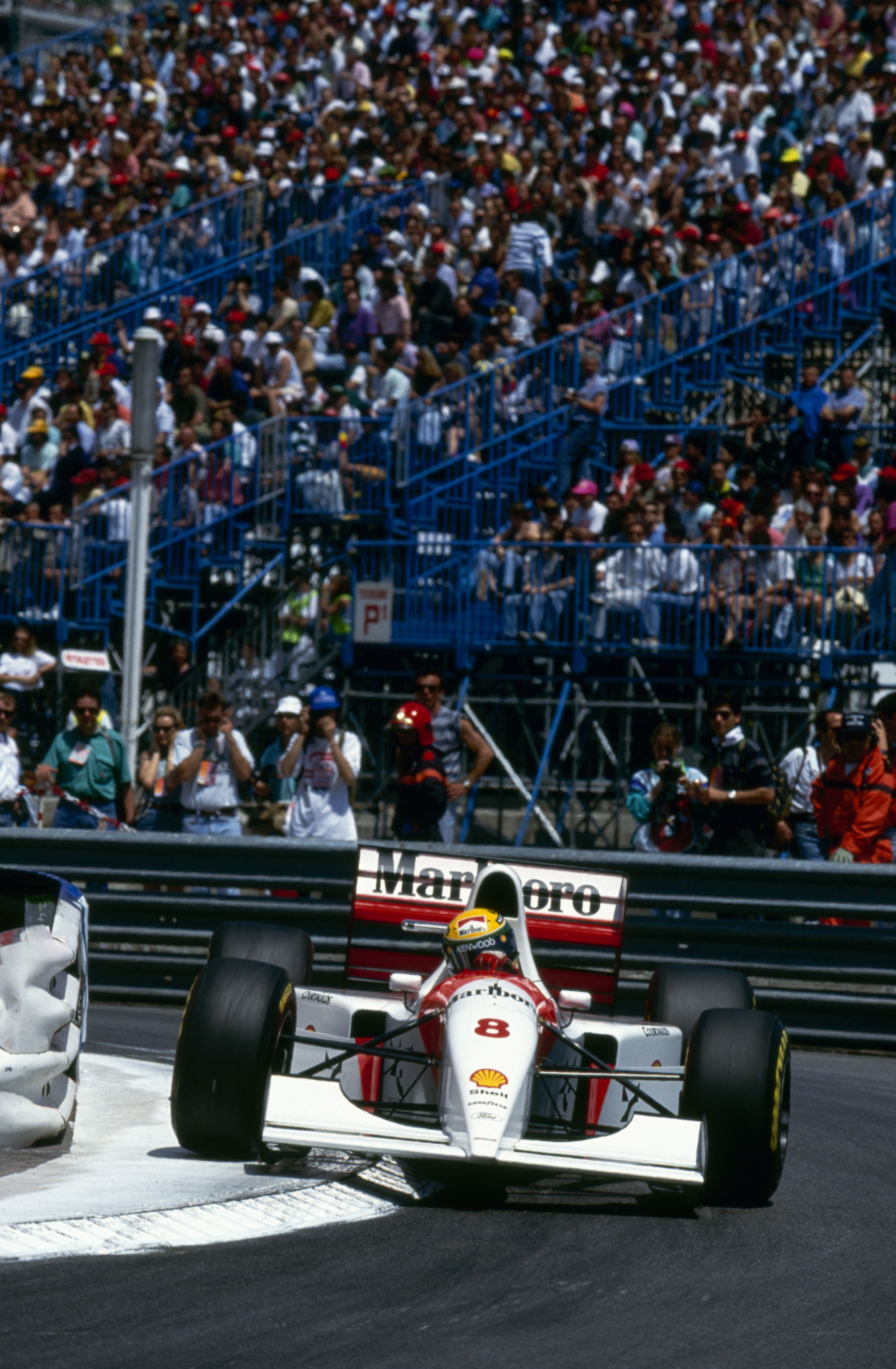 Formula 1 car on track