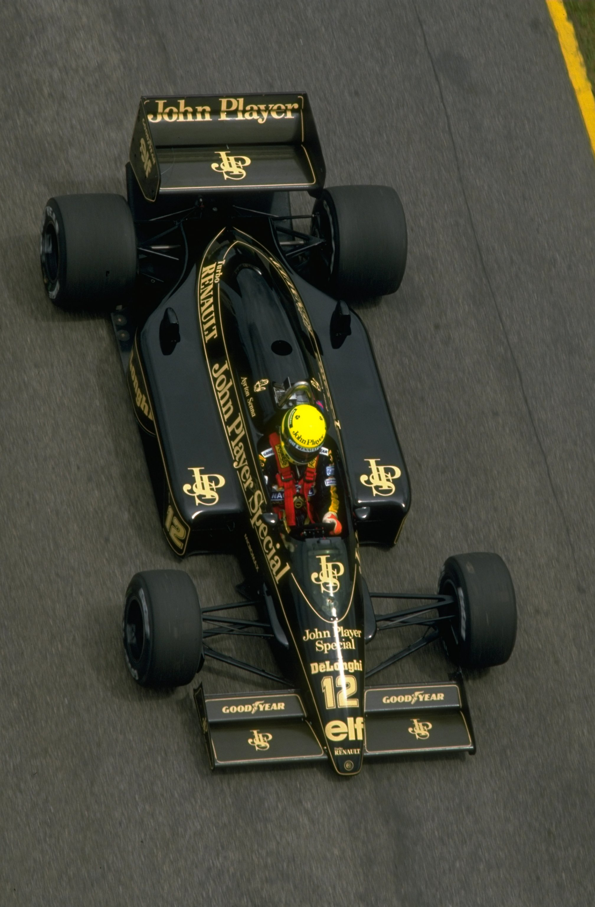 Formula 1 car on track
