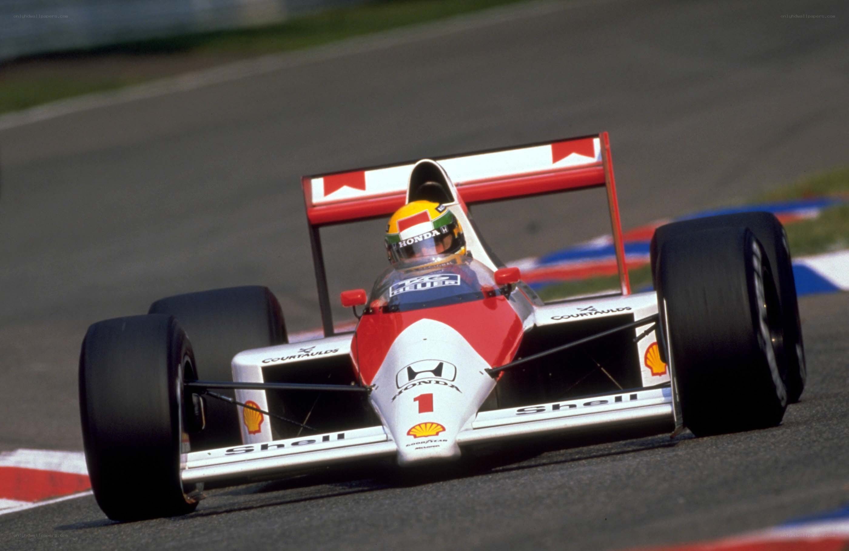 Formula 1 car on track