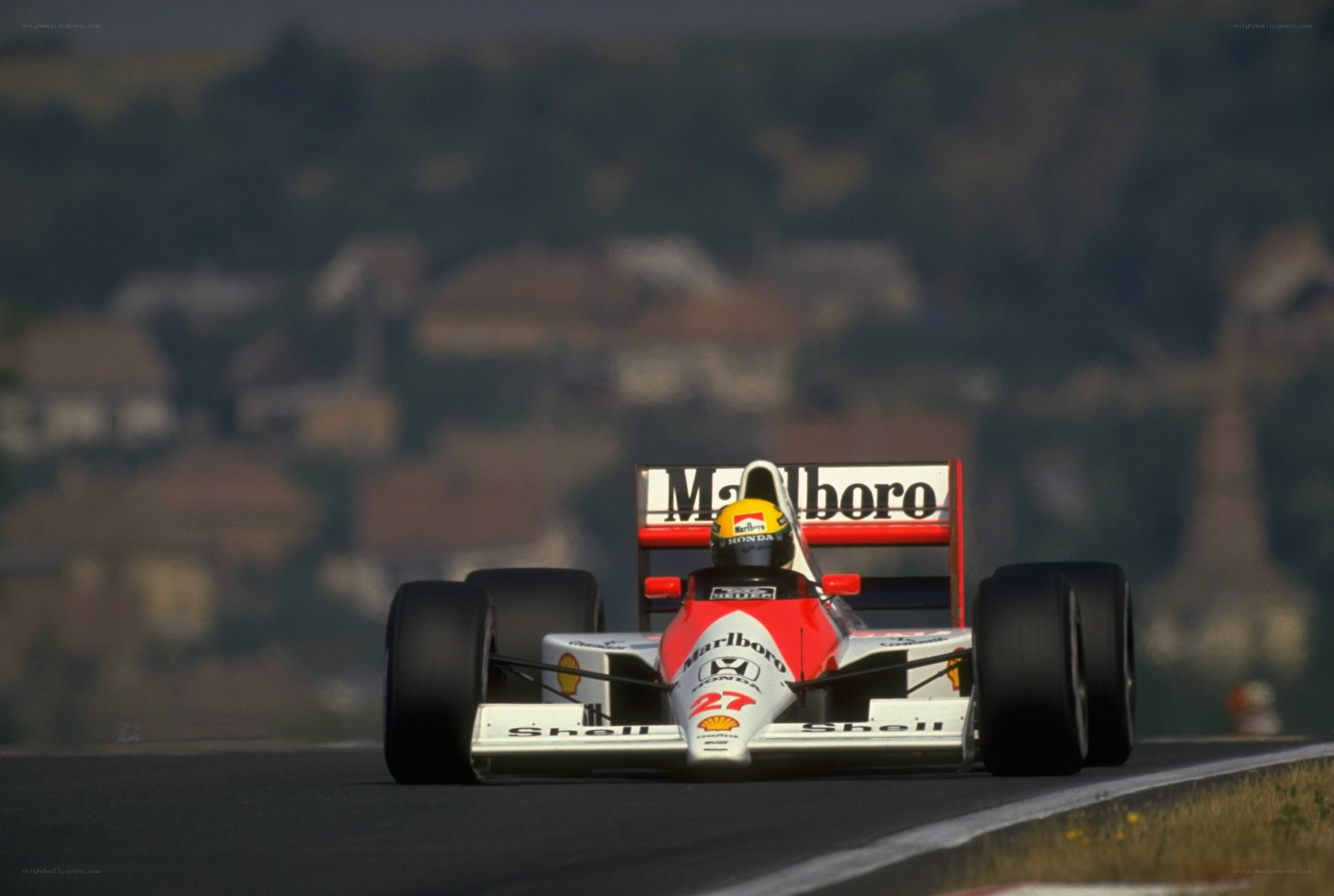 Formula 1 car on track