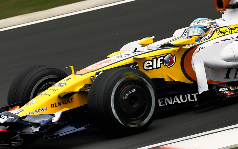 Formula 1 car racing