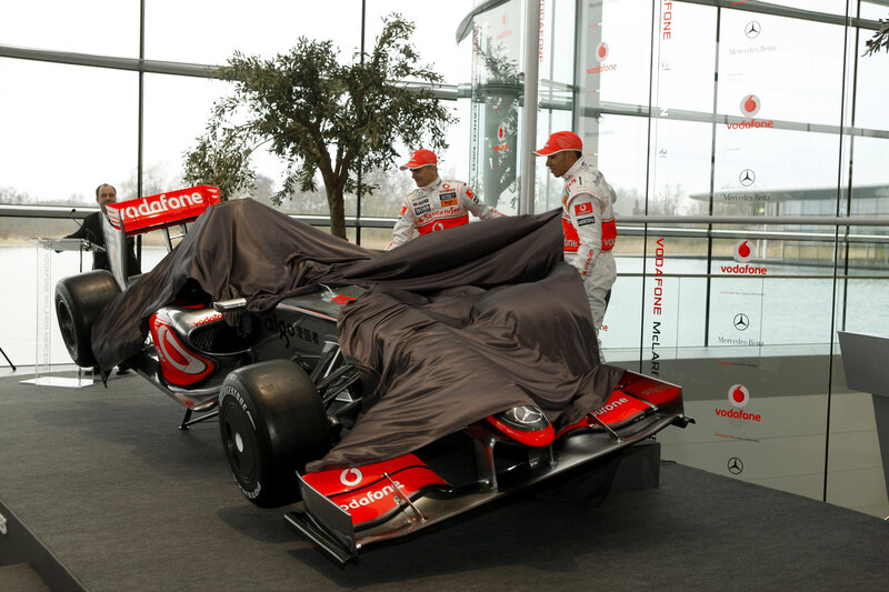 Formula 1 car unveiling