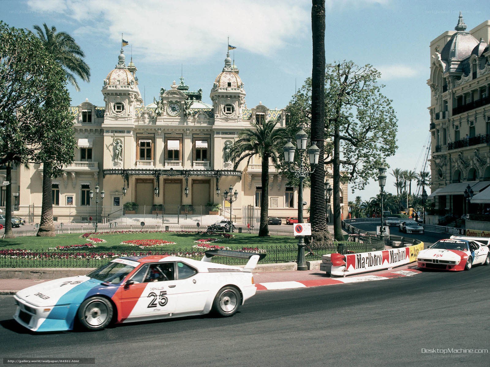 Formula 1 cars at Monaco