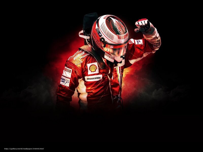 Formula 1 driver celebrating