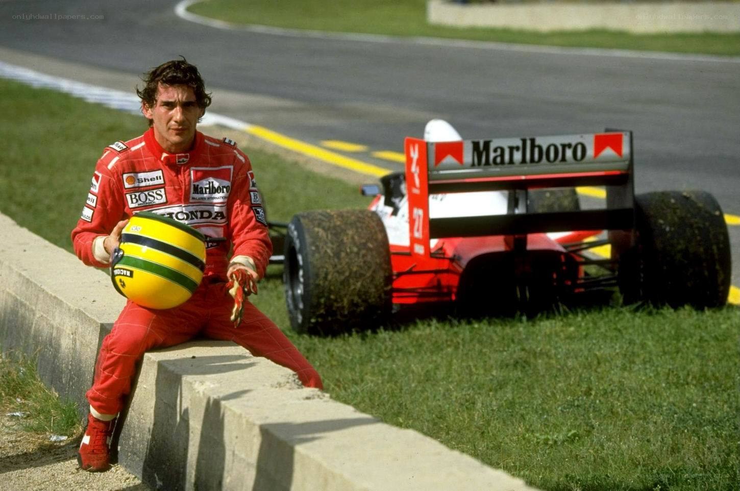 Formula 1 driver with car
