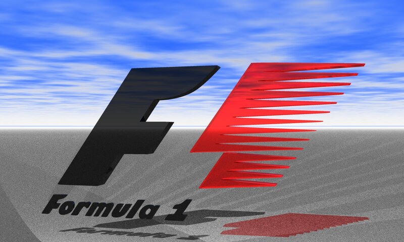 Formula 1 Logo — Blue