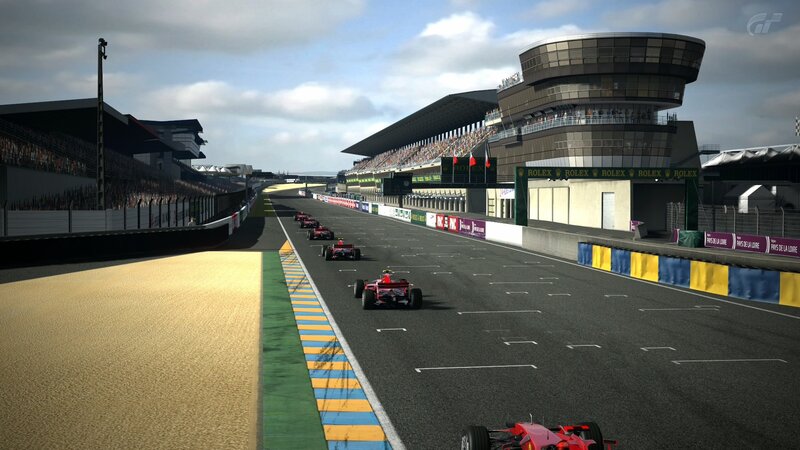 Formula 1 race at Circuit de la Sarthe