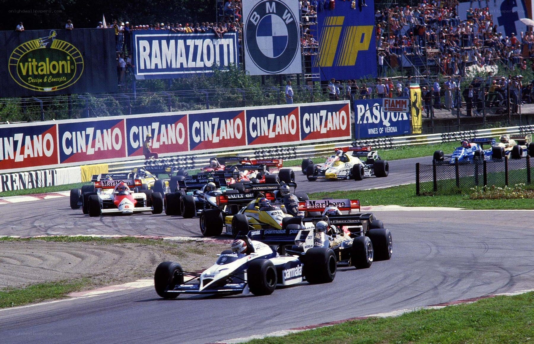 Formula 1 race at Monza