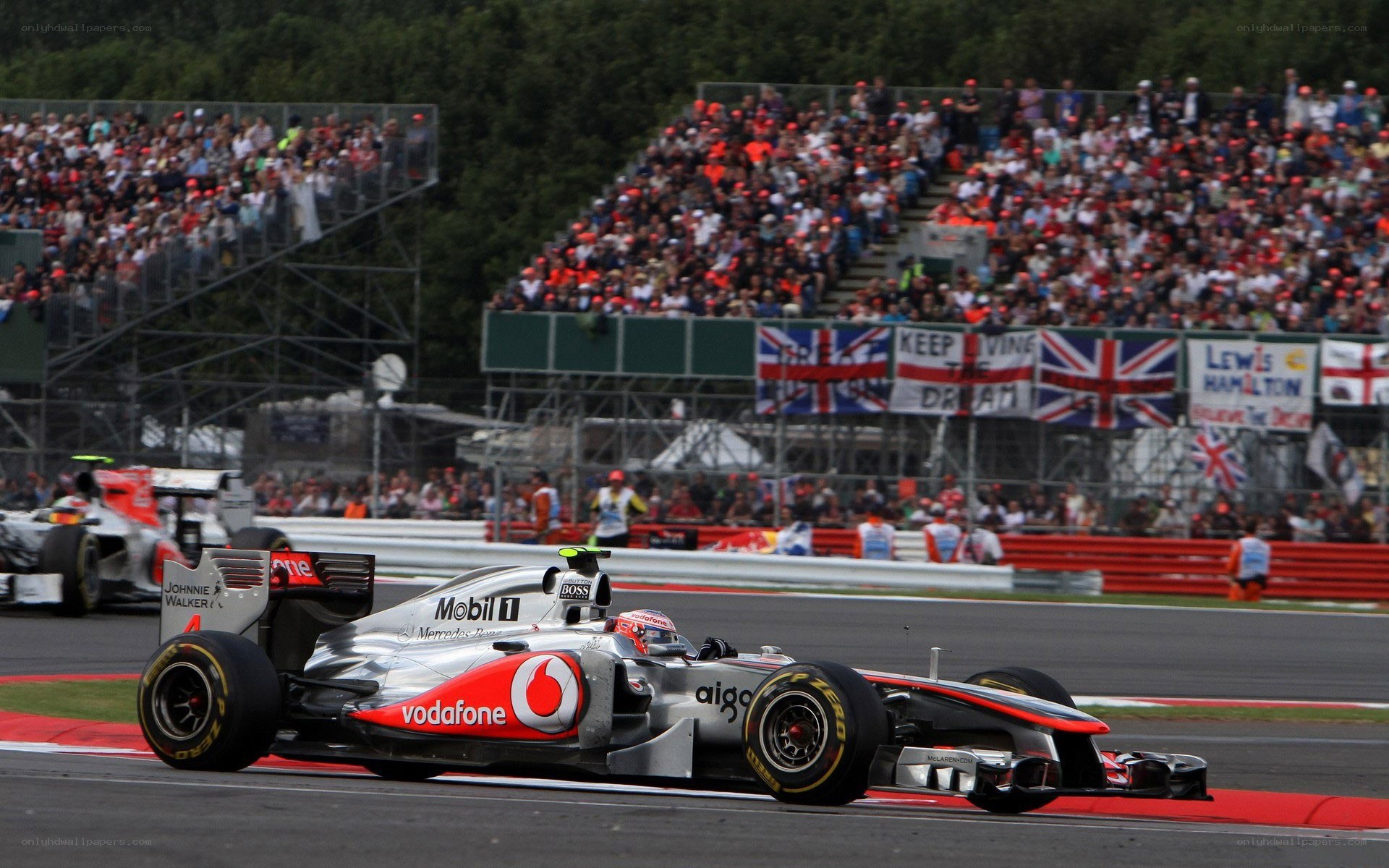 Formula 1 race at Silverstone