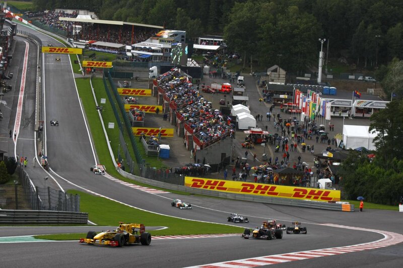 Formula 1 race at Spa-Francorchamps