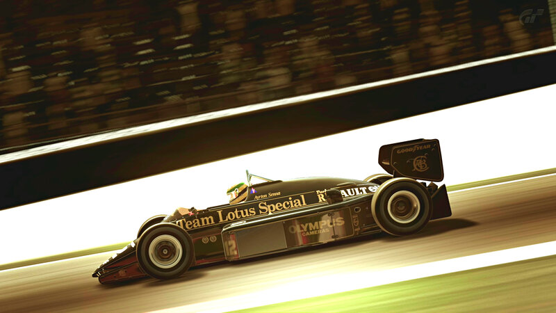 Formula 1 Race Car — Black
