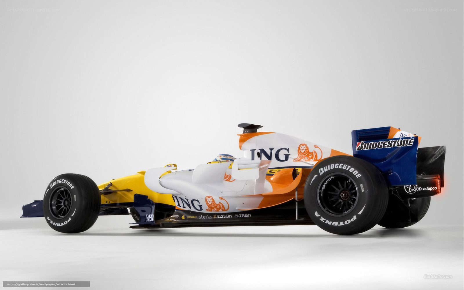 Formula 1 race car