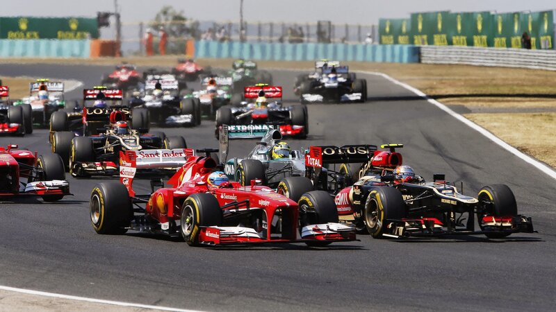 Formula 1 Race Cars — Red