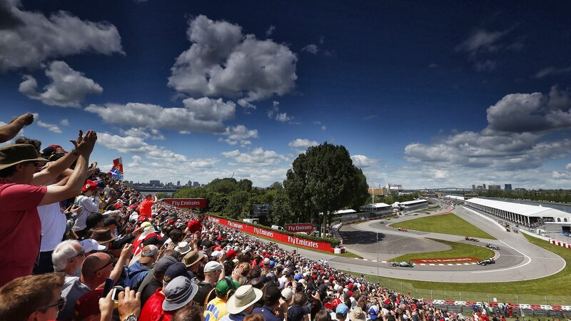 Formula 1 Race Crowd
