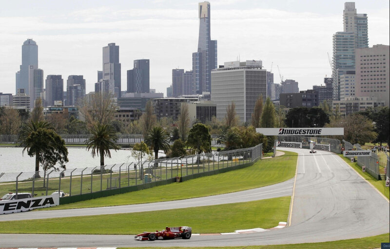 Formula 1 race in Melbourne
