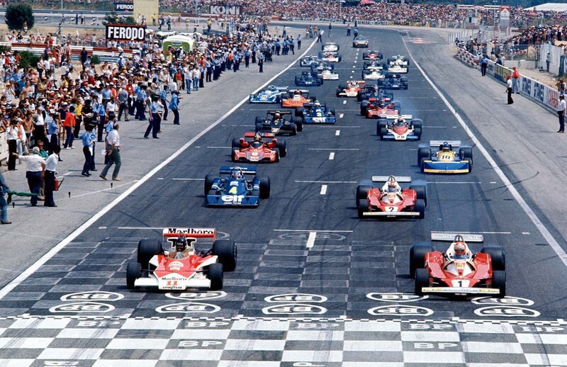 Formula 1 race start