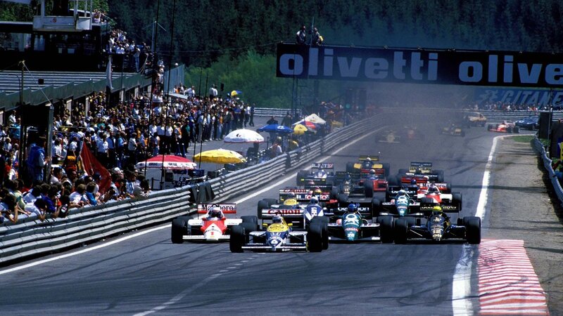 Formula 1 race start