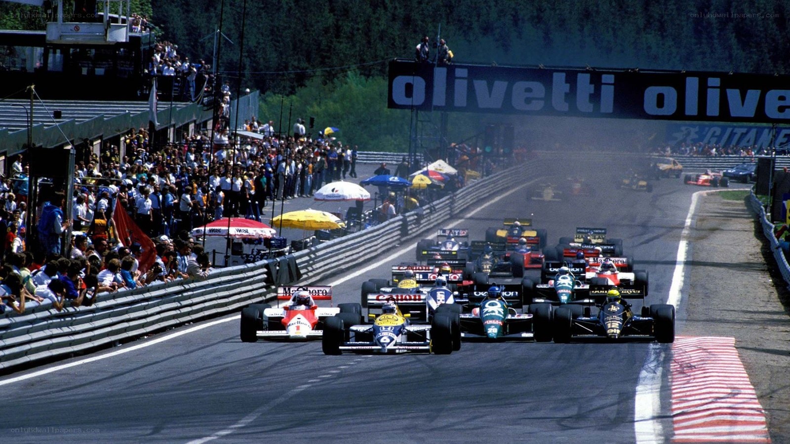 Formula 1 race start