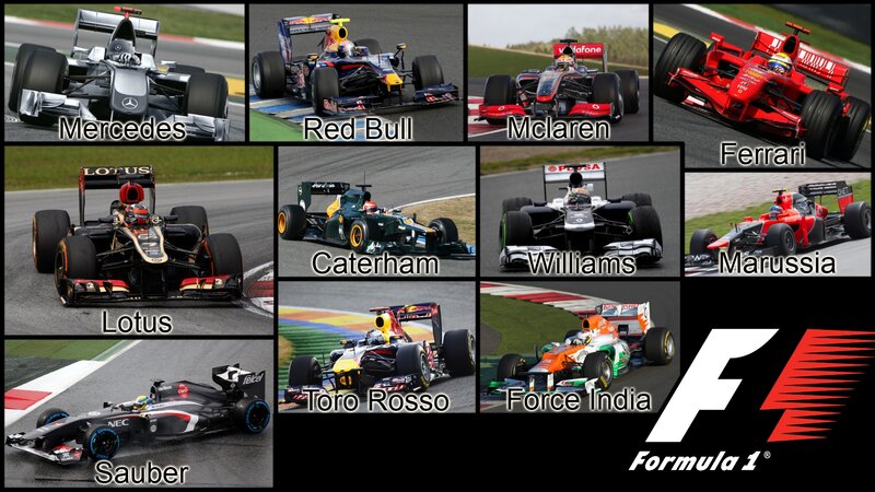Formula 1 Racing Cars