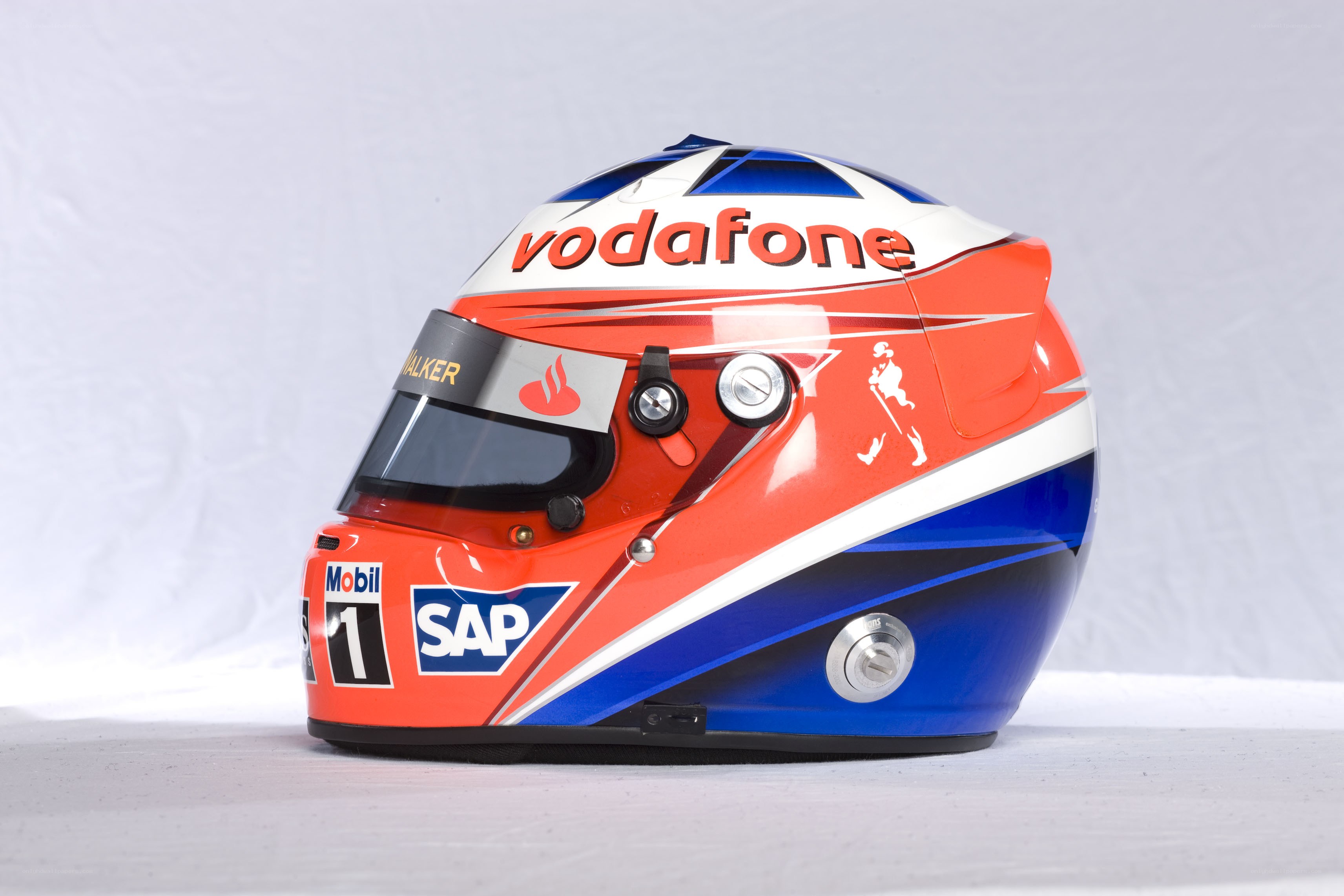 Formula 1 racing helmet