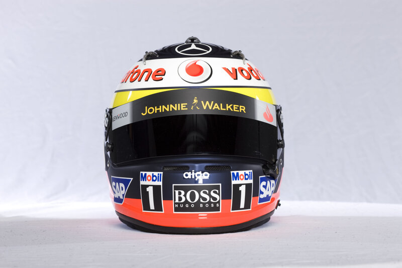 Formula 1 racing helmet