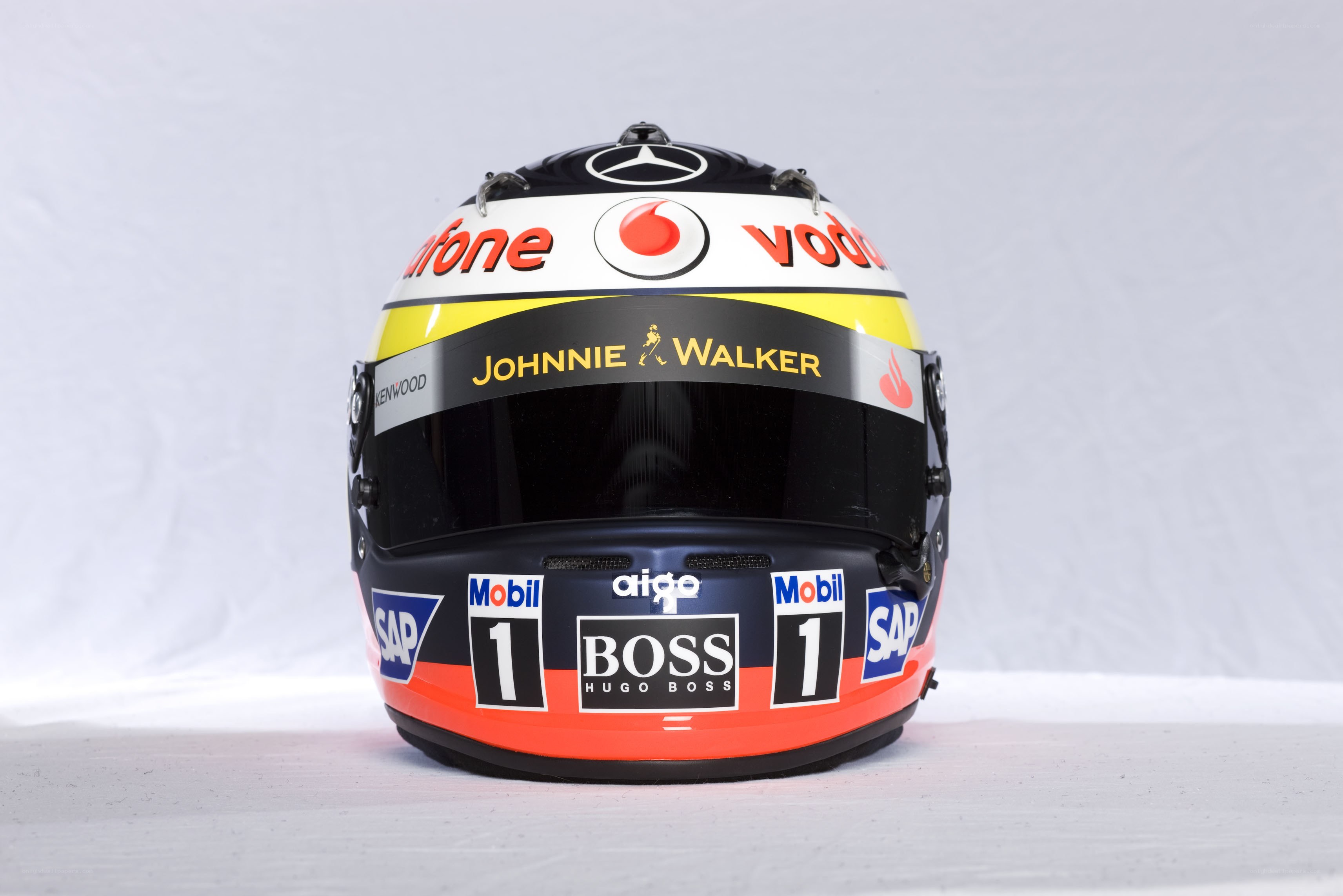 Formula 1 racing helmet